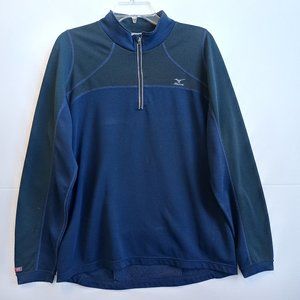 Mizuno Athletic 1/4 Zip Midlayer -Men(DR57PR-V13)